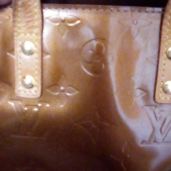 Louis Vuitton vernis reade bronze bag - Picture 7 of 9